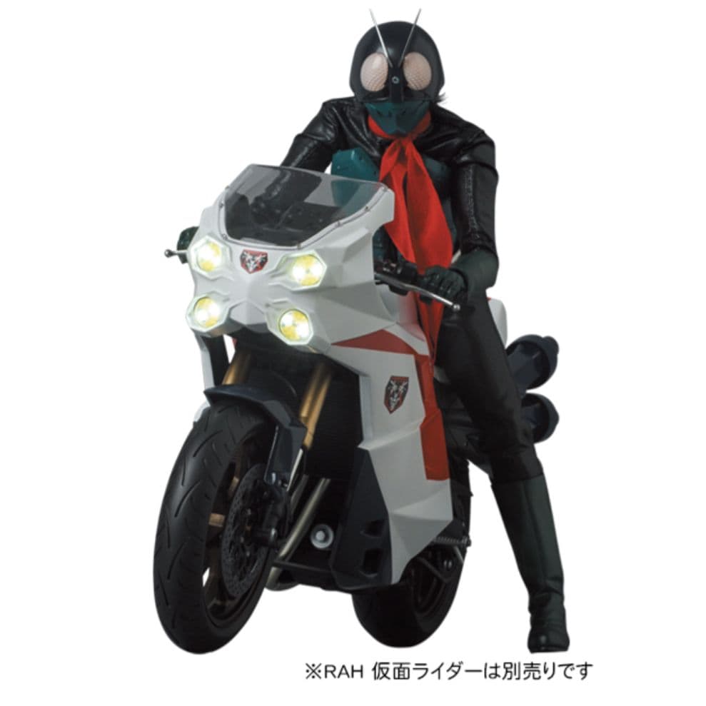 新品未開封品メディコムトイＲÀＨシン仮面ライダー&サイクロン号