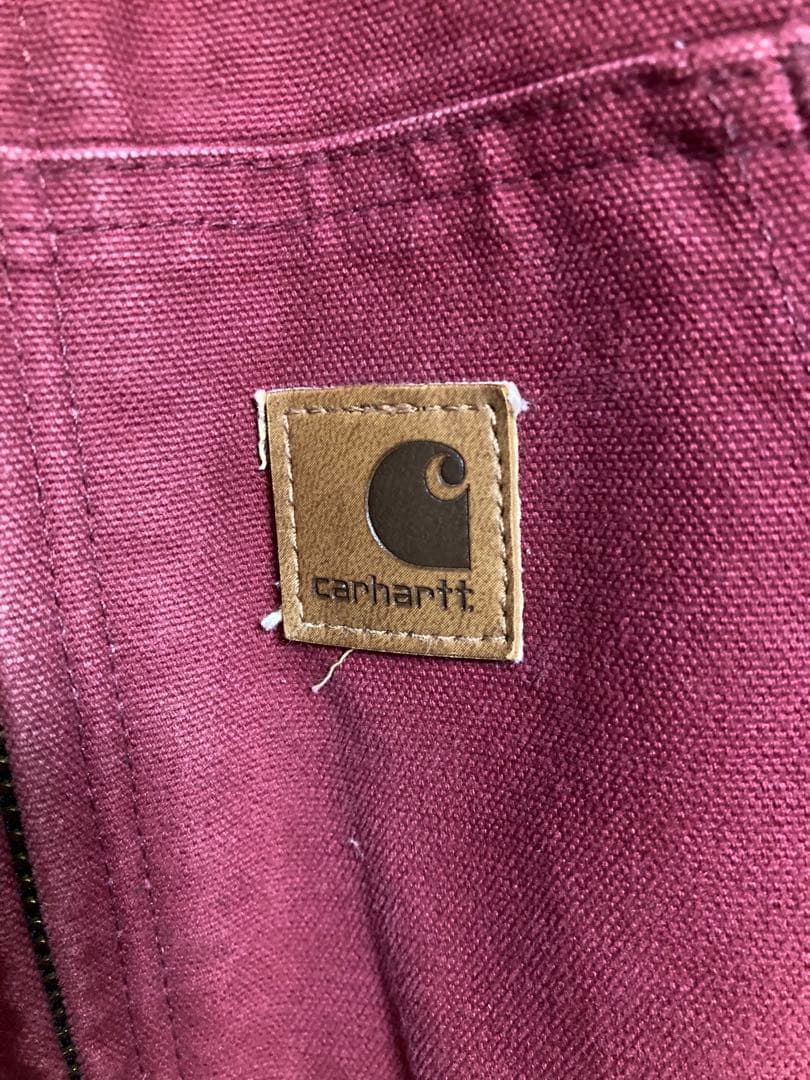 Carhartt フード付きジャンパー Sサイズ 赤