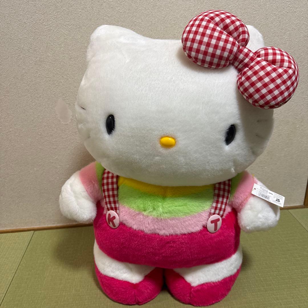 専用　希少　公式サンリオ　ハローキティ　レトロ　スタンディングぬいぐるみ　LLL