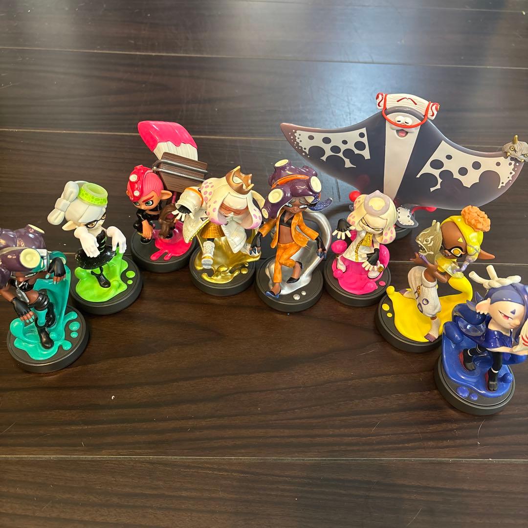 ユ*ナ様 スプラトゥーン アミーボ 9体セット