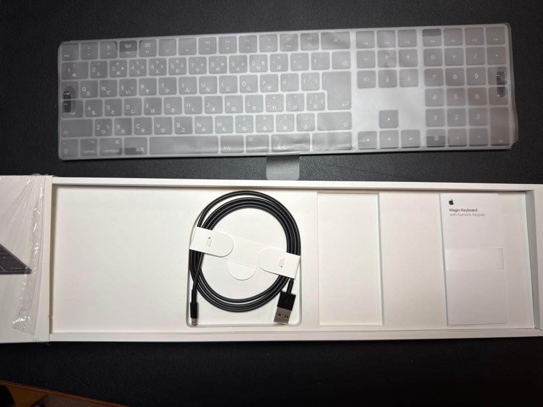 美品AppleMagicKeyboard(テンキー) (JIS) スペースグレイ