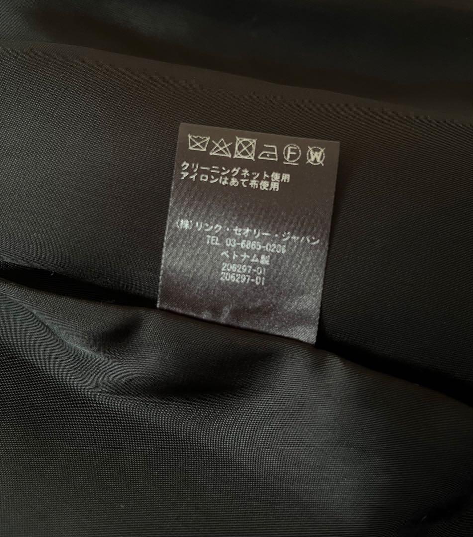 Theory セオリー グレンチェック コート ダブルジャケット ウール