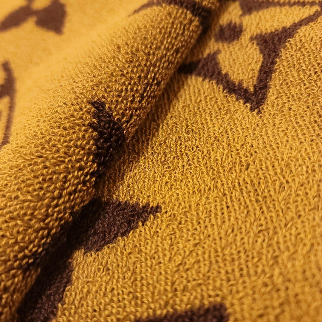 ルイヴィトン　LOUIS VUITTON ビーチタオル　モノグラム　ブラウン