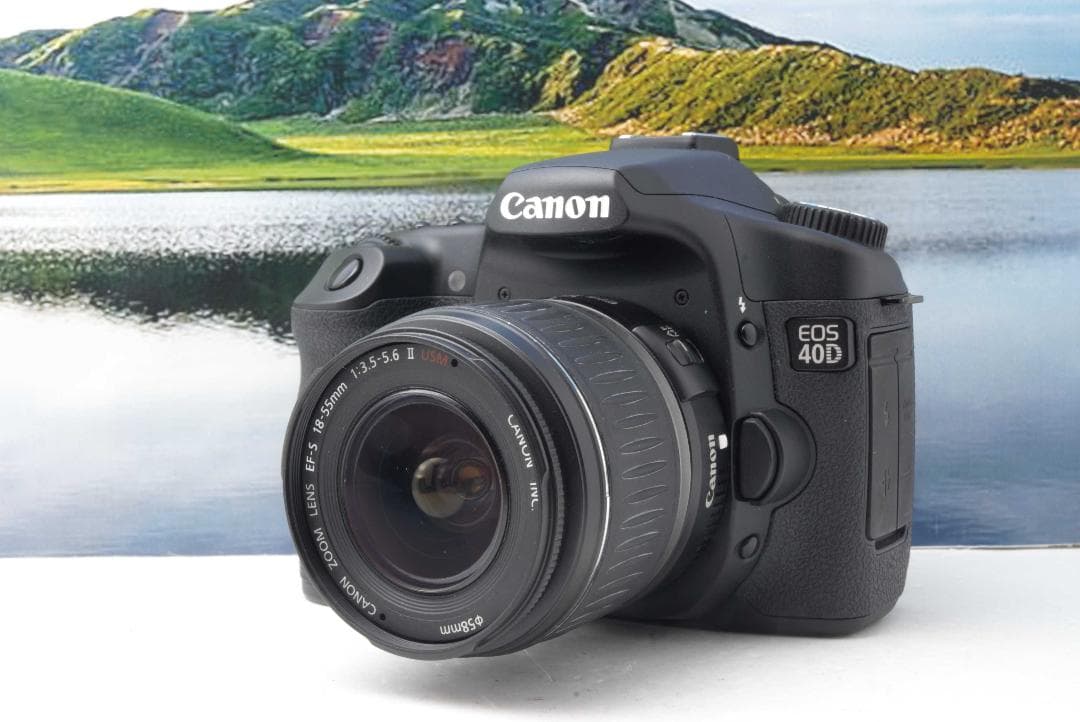 高性能入門機☆ キャノン EOS40D レンズ付き一眼レフセット
