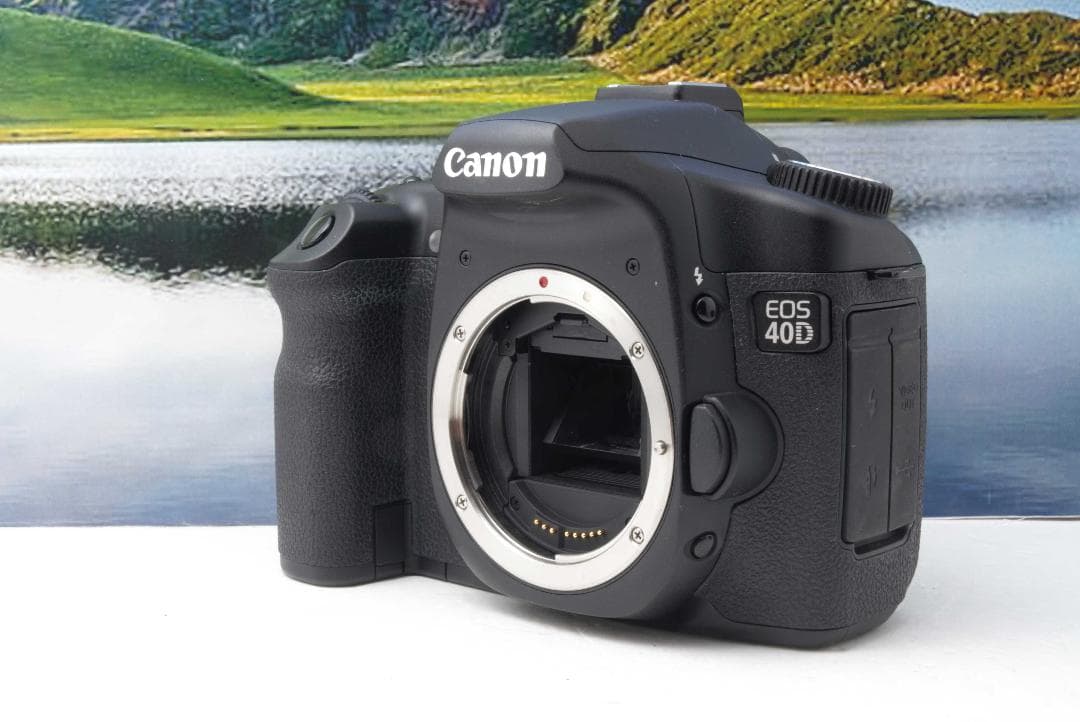 高性能入門機☆ キャノン EOS40D レンズ付き一眼レフセット