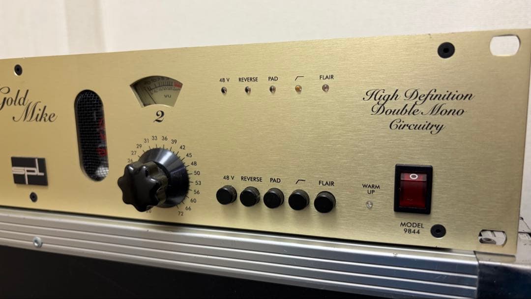 SPL Gold Mike Model 9844真空管マイクプリアンプ