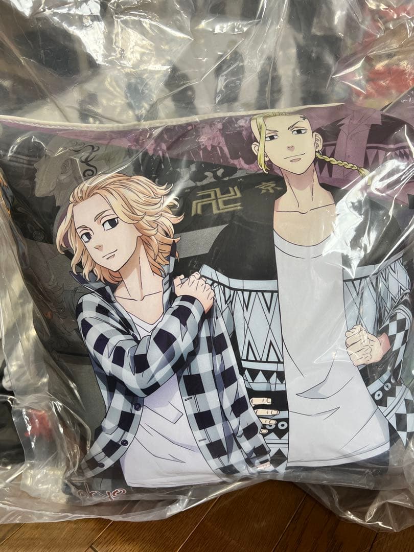 25個★東京リベンジャーズ クッション 約45cm マイキー ドラケン 花垣武道