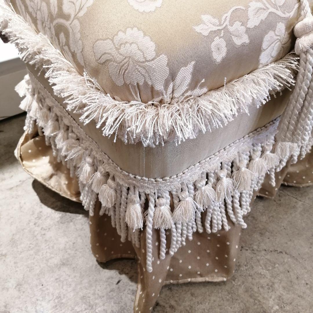 Φ【美品】ジェニファーテイラー Heirloom オットマン フットスツール ②