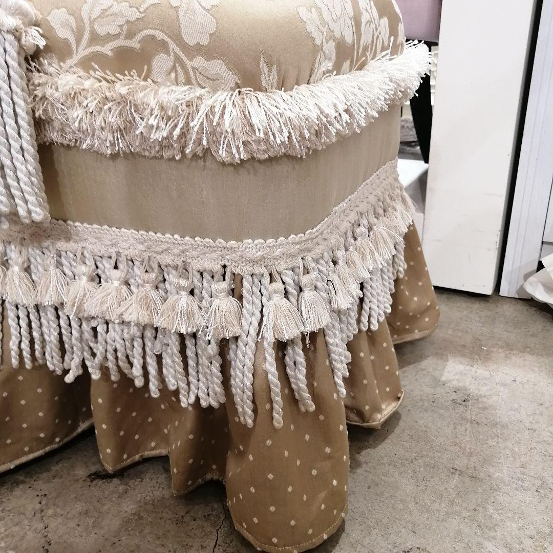 Φ【美品】ジェニファーテイラー Heirloom オットマン フットスツール ②