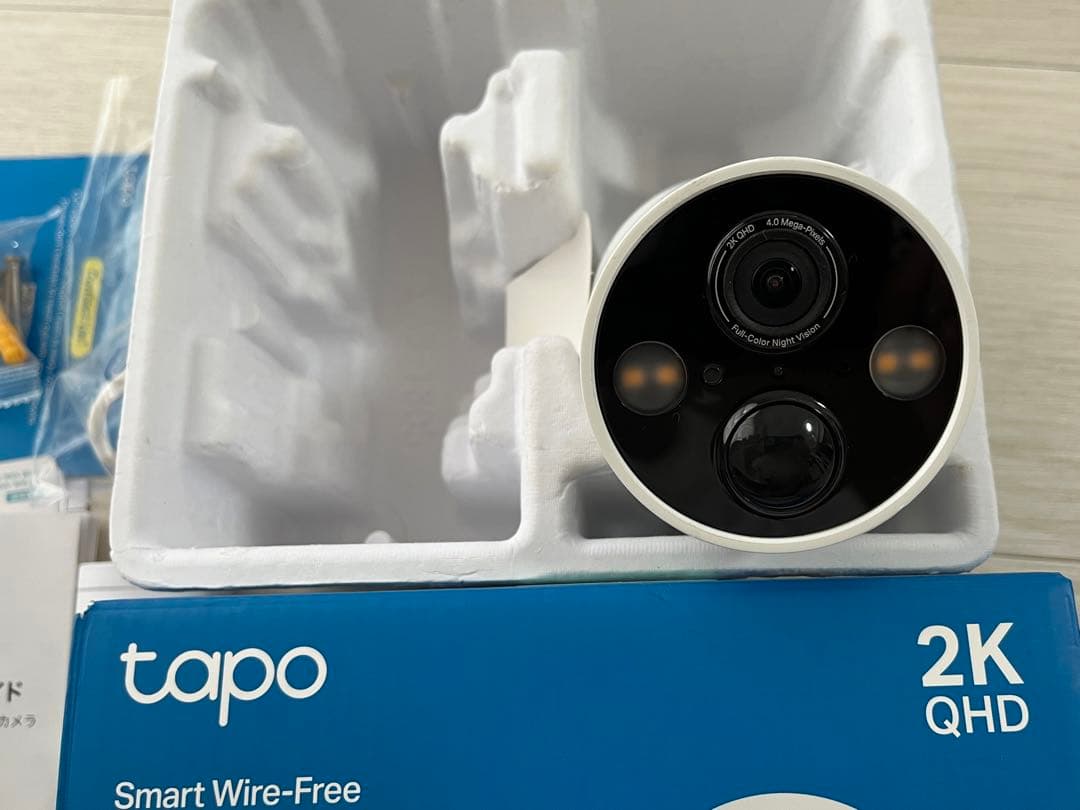 Tapo C425 2K QHD ワイヤレス防犯カメラ