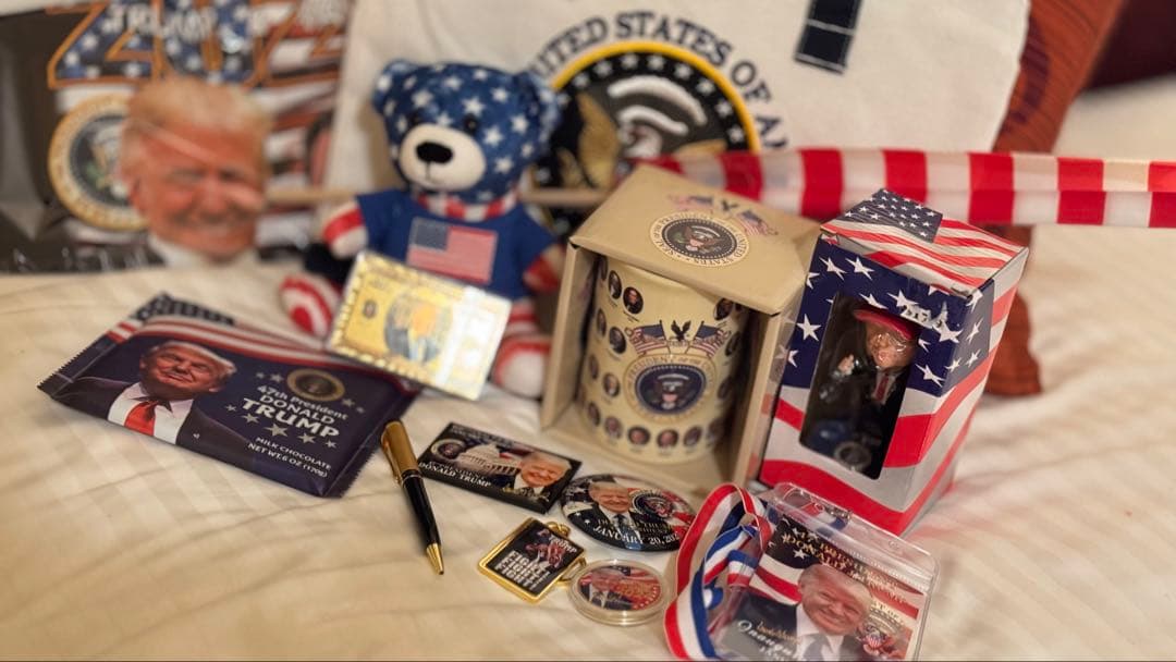 超希少2025年トランプ大統領就任式招待券(ピンク)