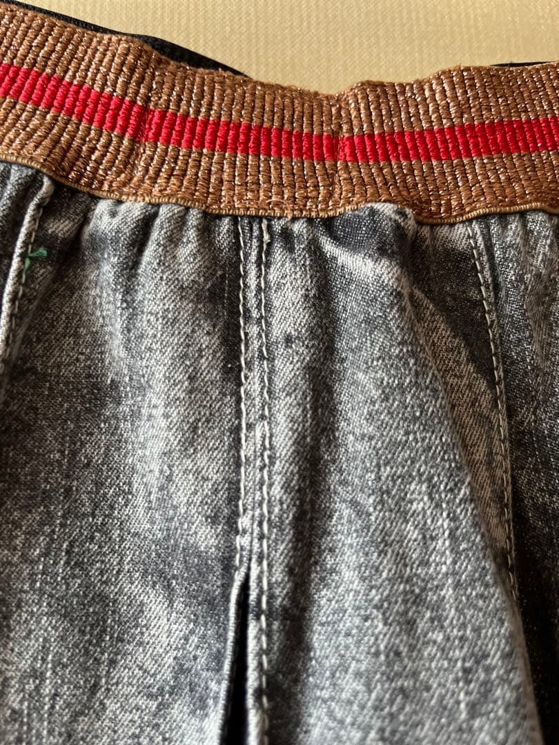 GO TO HOLLYWOOD ブラック　デニム　プリーツ　スカート　02