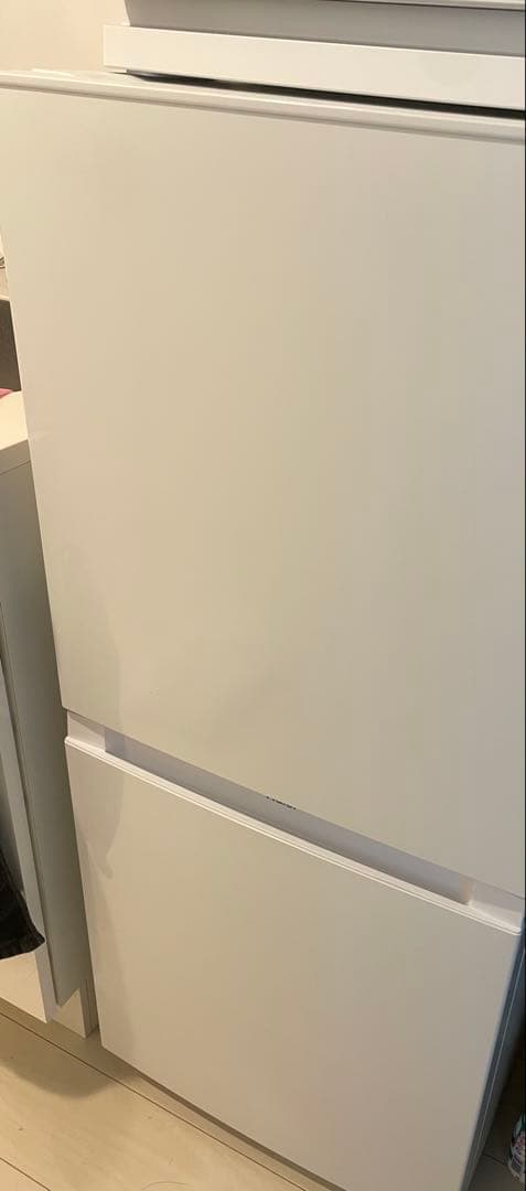 【送料込み】Haier 冷蔵庫　121L 2ドア　ファン式　ホワイト【右開き】