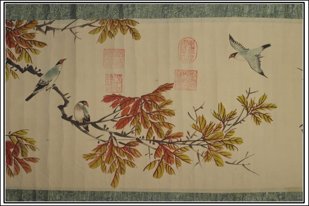 民間仕入れ品　中国明時代の絵　激安骨董品　肉筆保証 BD383A3-3