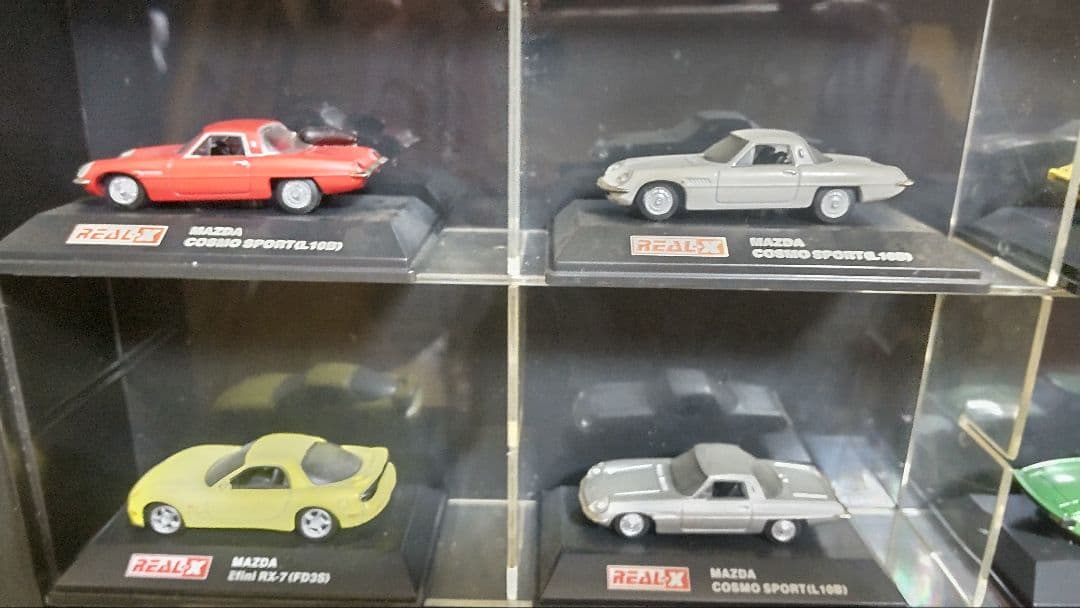 MAZDA ミニカーセット コスモスポーツ RX-7 サバンナ