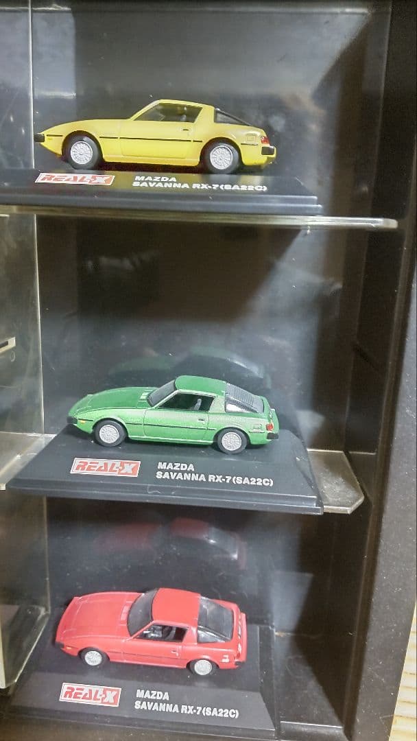 MAZDA ミニカーセット コスモスポーツ RX-7 サバンナ