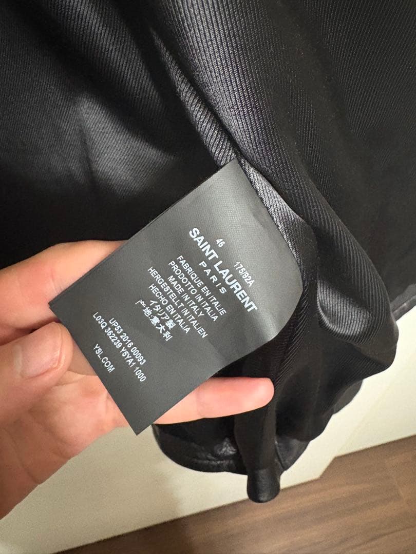 SAINT LAURENT キースレーサージャケット エディ期　46