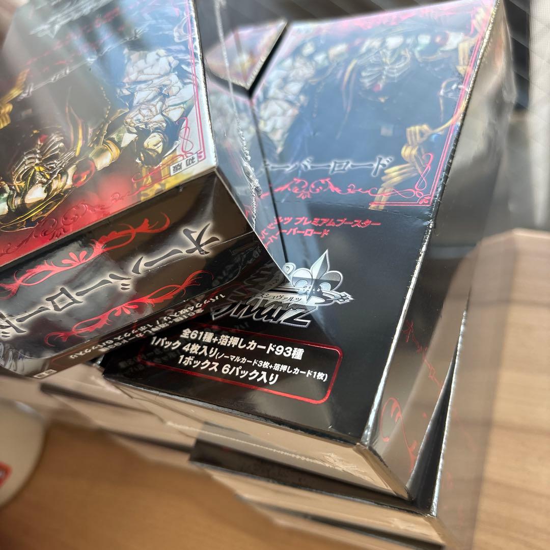 あ*★様 オーバーロード ヴァイスシュヴァルツ　プレミアムブースター　10BOX