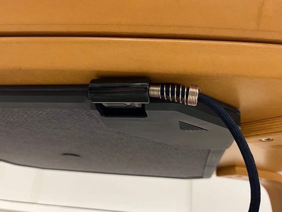 【廃番】無印こたつ　大　オーバル型　ローテーブル　タモ材