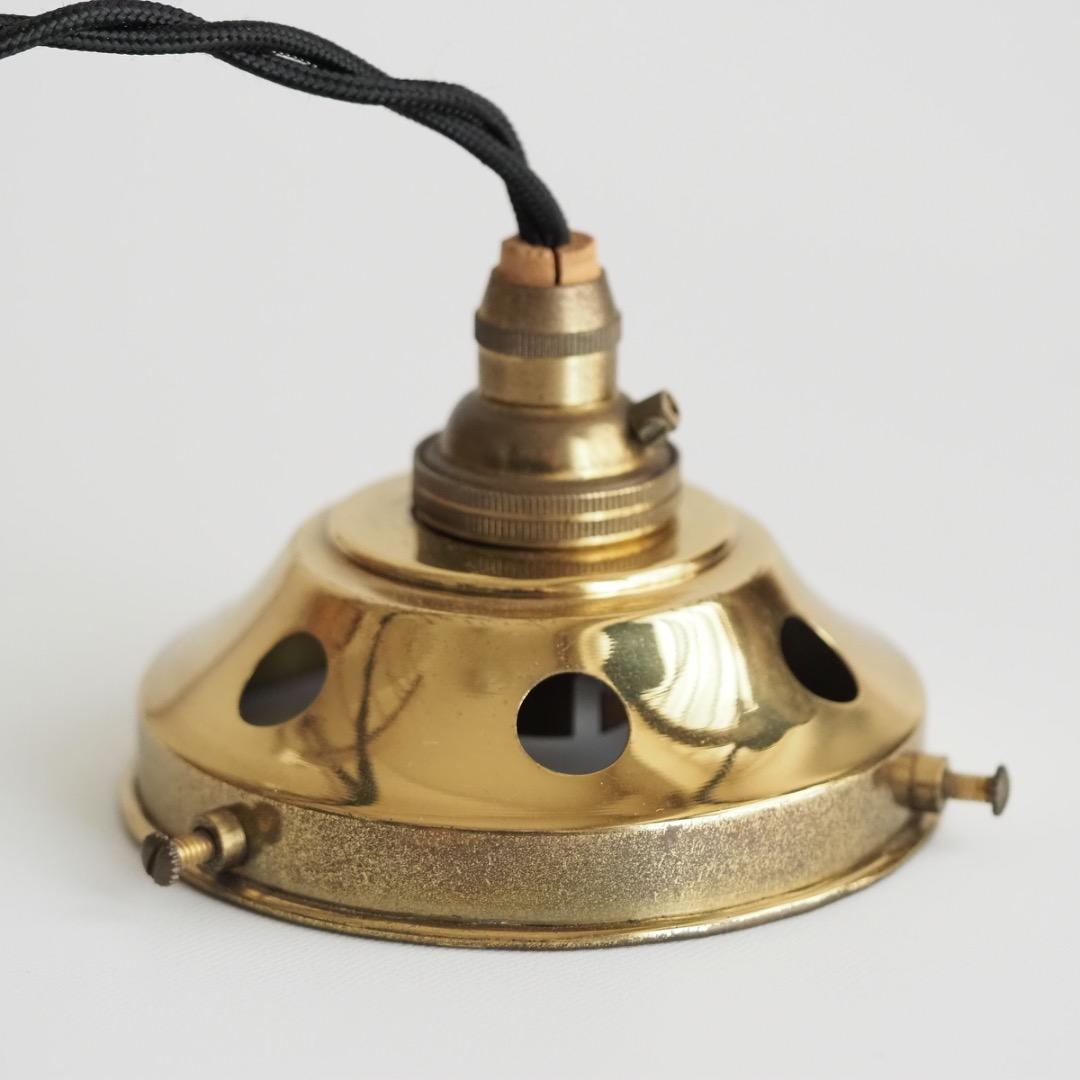 シェードランプ 天吊ランプ エッチング / アンティーク 英国製