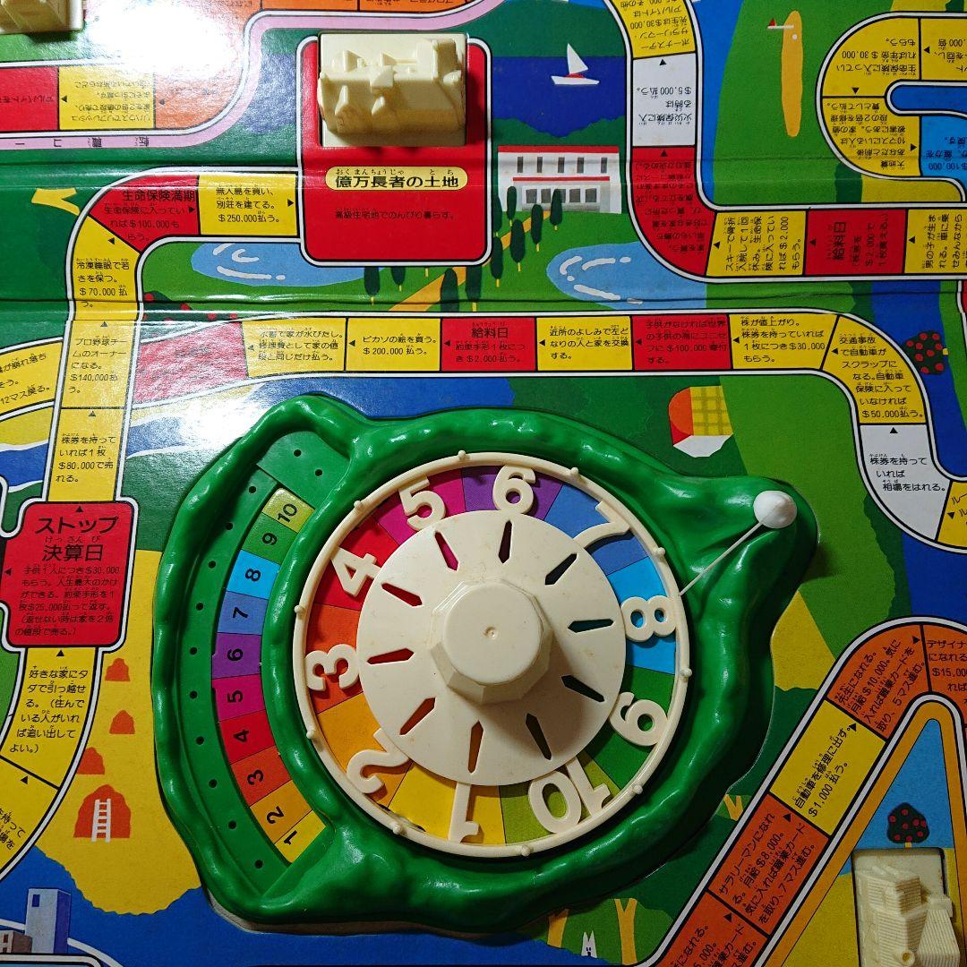 人生ゲーム　4代目　 90年代　人生に山あり谷あり　目指せ億万長者　レトロ