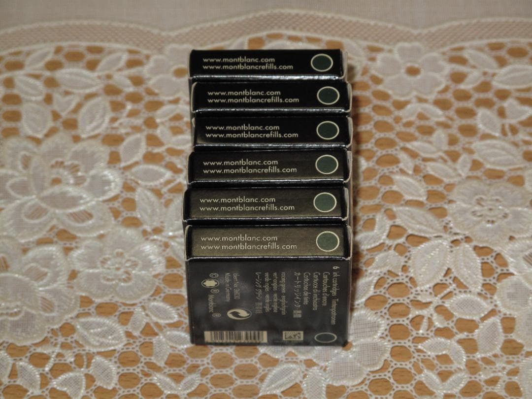 モンブラン レーシング グリーン・賽車緑［カートリッジインク（旧タイプ）］