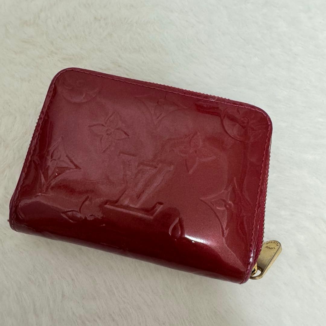 LOUIS VUITTON モノグラム ヴェルニ エナメル パース 財布