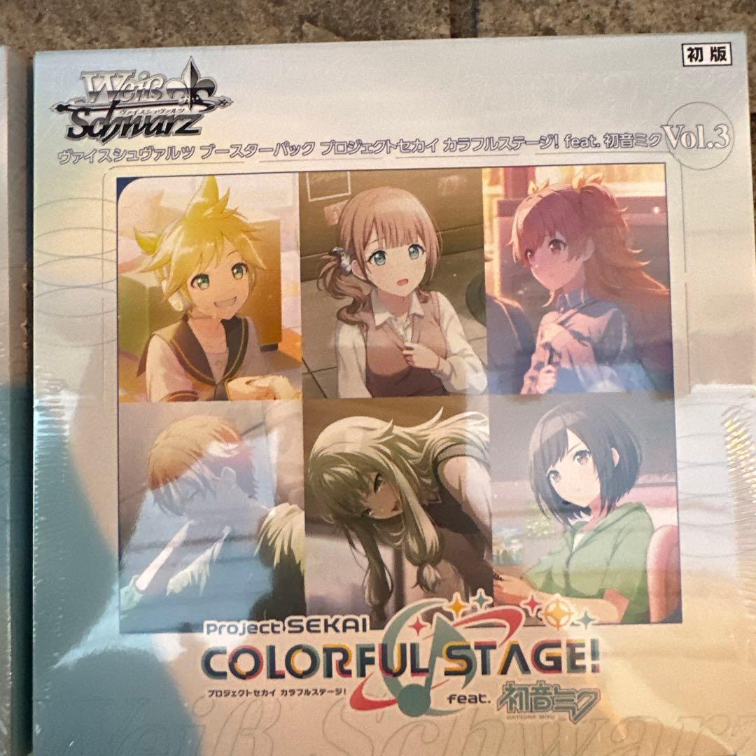 プロジェクトセカイ カラフルステージ！feat. 初音ミク Vol.3 2box