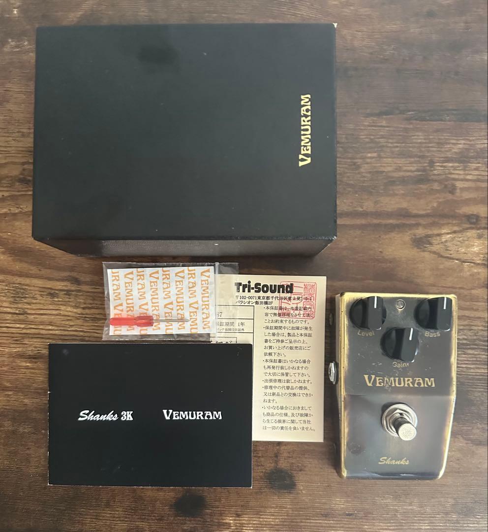 ギター Vemuram shanks 3k