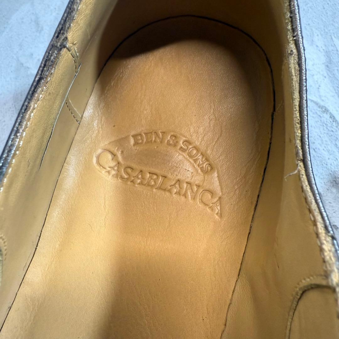 【美品】BEN＆SONS UK7.5 ボロネーゼ製法 クリーニング済