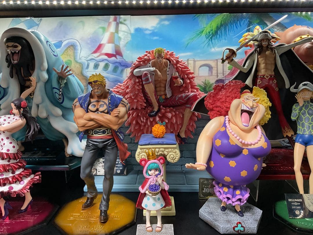 ワンピースフィギュア　ドフラミンゴ　popサイズ　ガレージキット　海外フィギュア