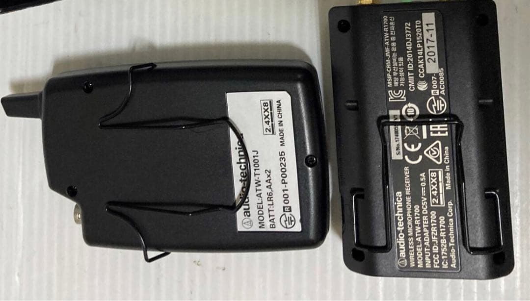 audio-technica ATW-1701 カメラマウントシステム 2セット