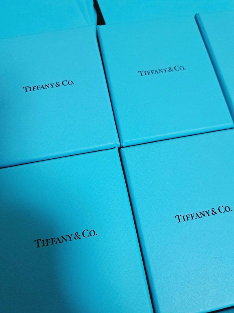 ティファニー 空箱① 巾着 リボン カード ショップ 袋 12セット 国内現行品