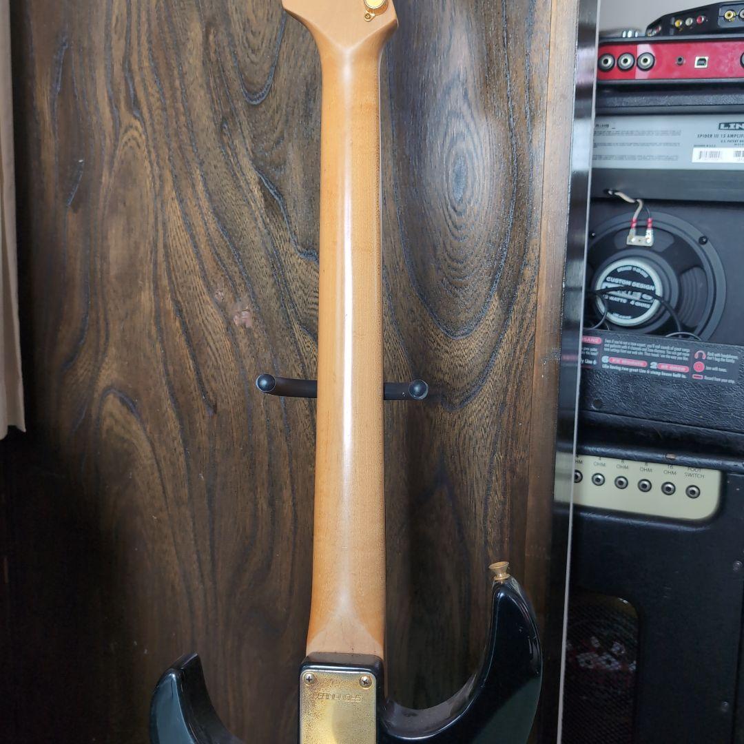 FERNANDES エレキギター ブラック　ペグ/GOTOH