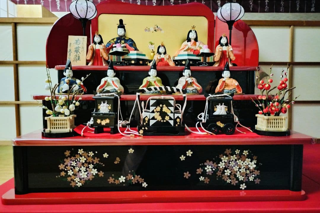 木目込み人形　若菜