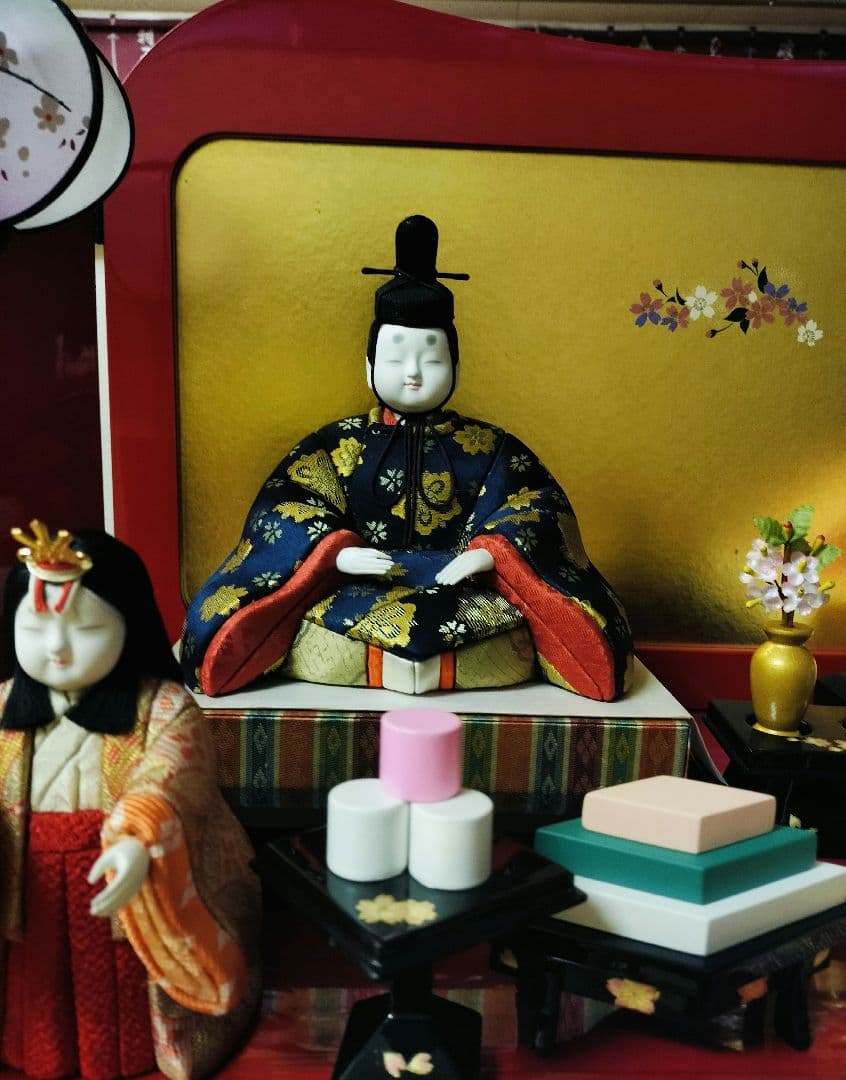 木目込み人形　若菜