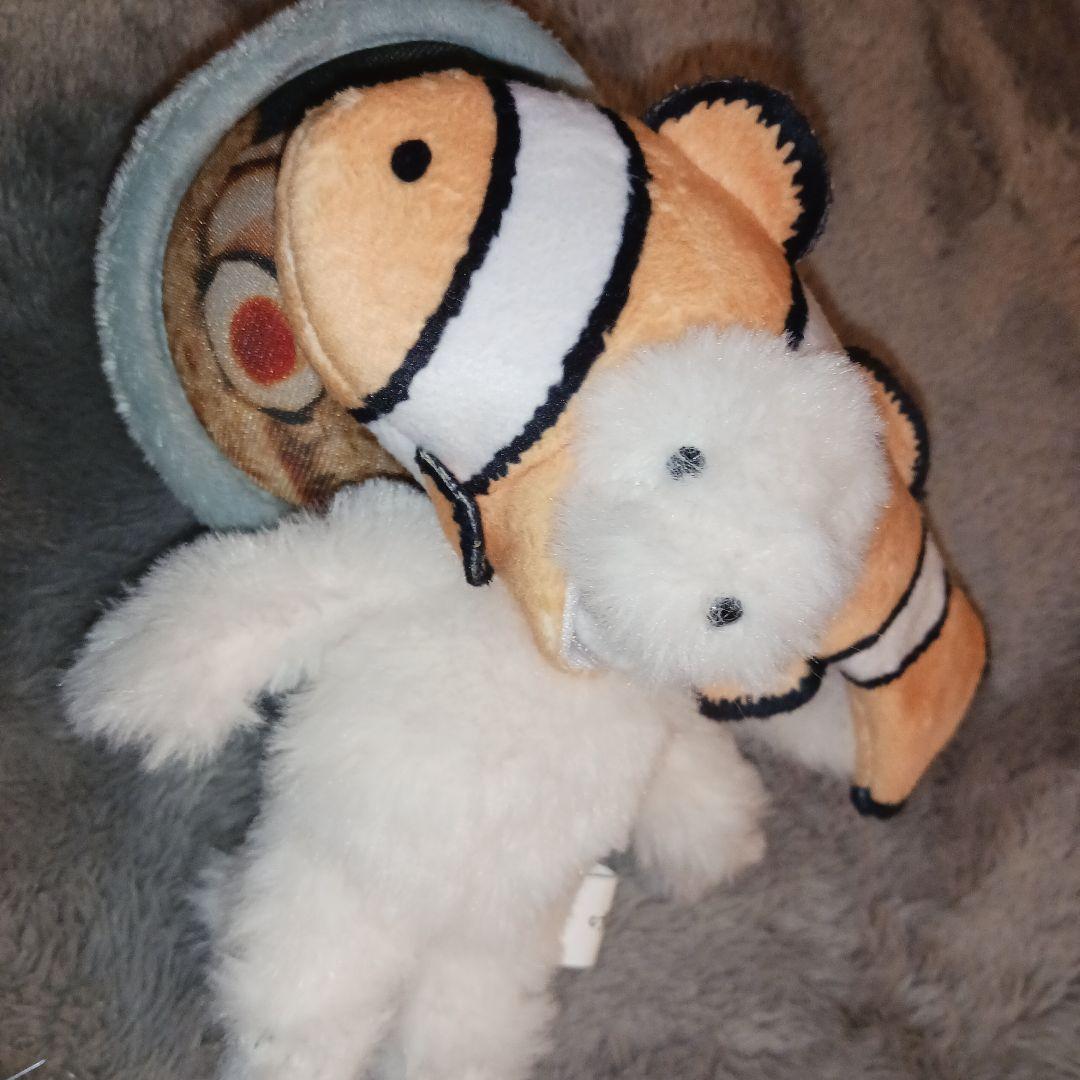 犬記録 ぬいぐるみ ラーメン クマノミ2種モーリーファンタジー限定 チャーム