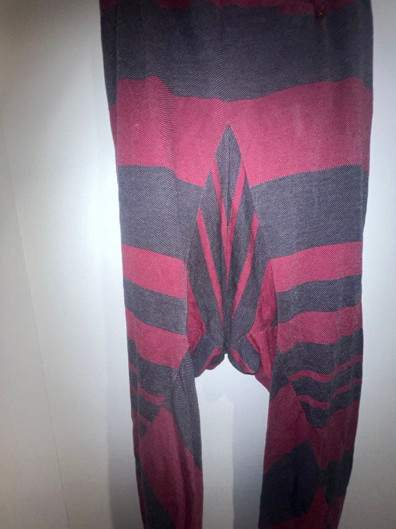 Vivienne Westwood 縞柄　サルエルパンツ