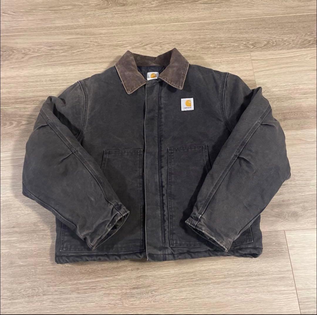 Carhartt ダークグレー デトロイトジャケット
