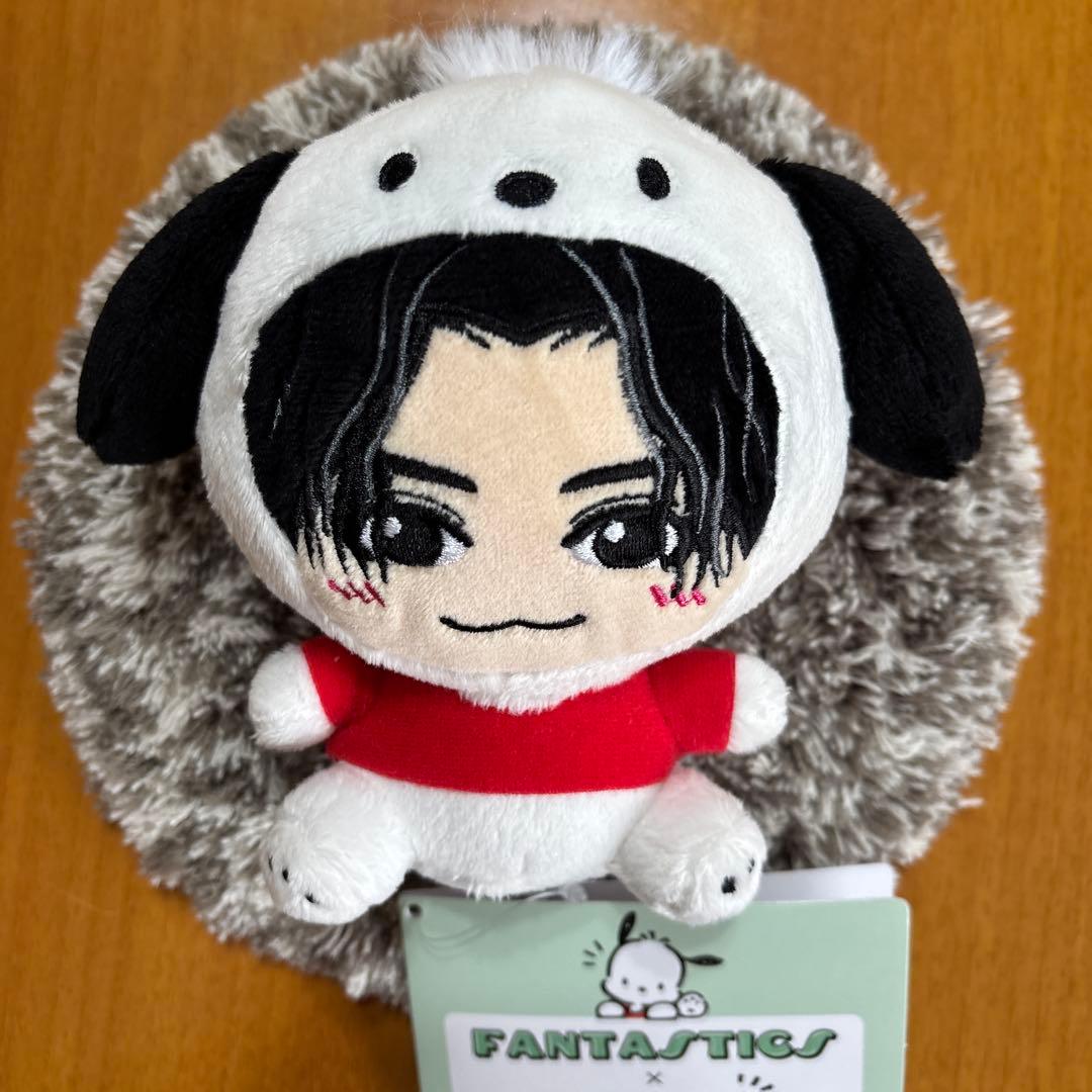 FANTASTICSミニぬいぐるみ [八木勇征]シナモロール ポチャッコ