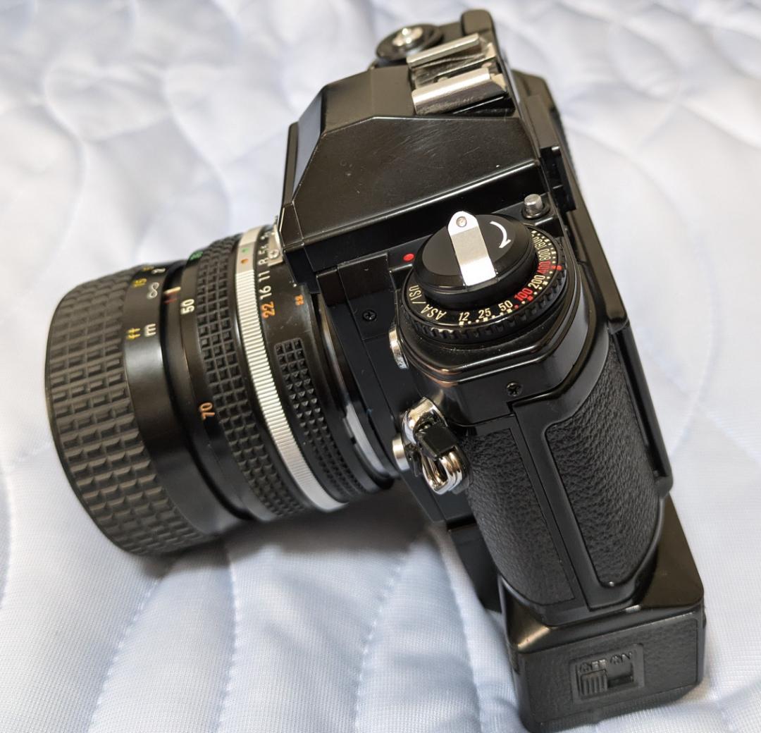 値下 ’82年度名機 Nikon FG 35-70 & MF-15 & MD-E