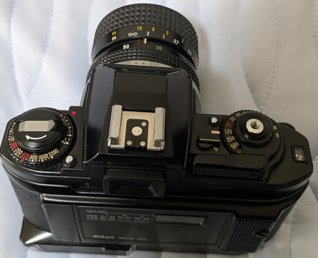 値下 ’82年度名機 Nikon FG 35-70 & MF-15 & MD-E