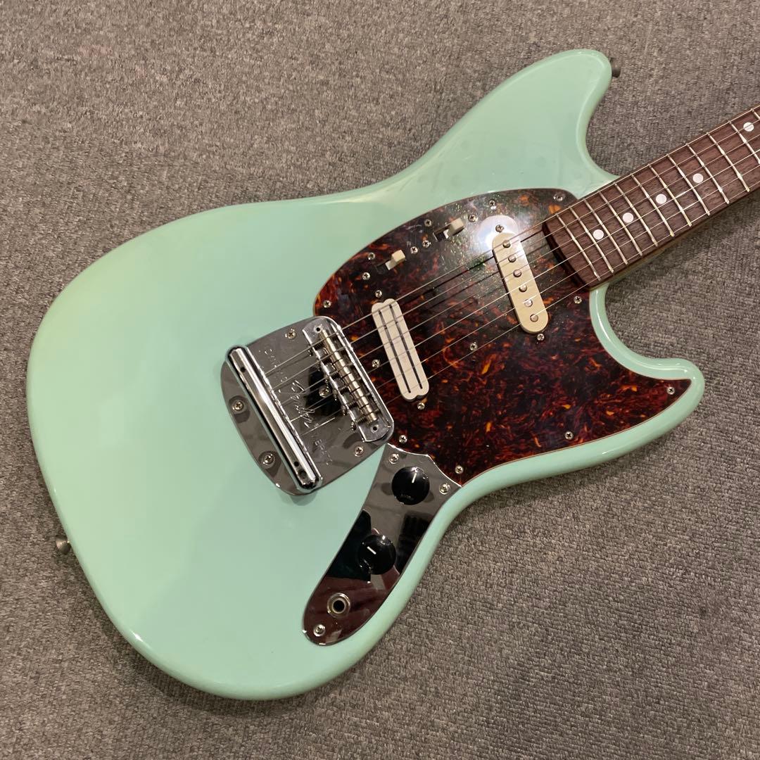 フェンダー ムスタング エレキギター ピックアップ換装 ギグバック付 送料込