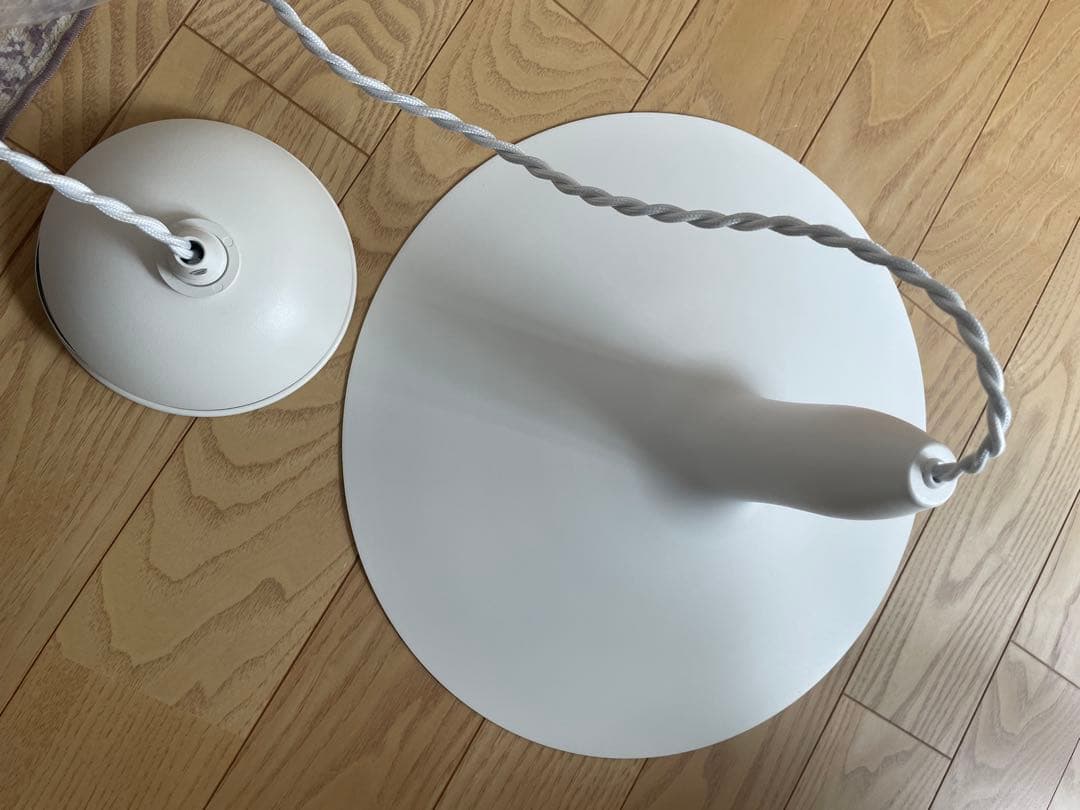 Cymbal-pendant ホワイト ペンダントライト