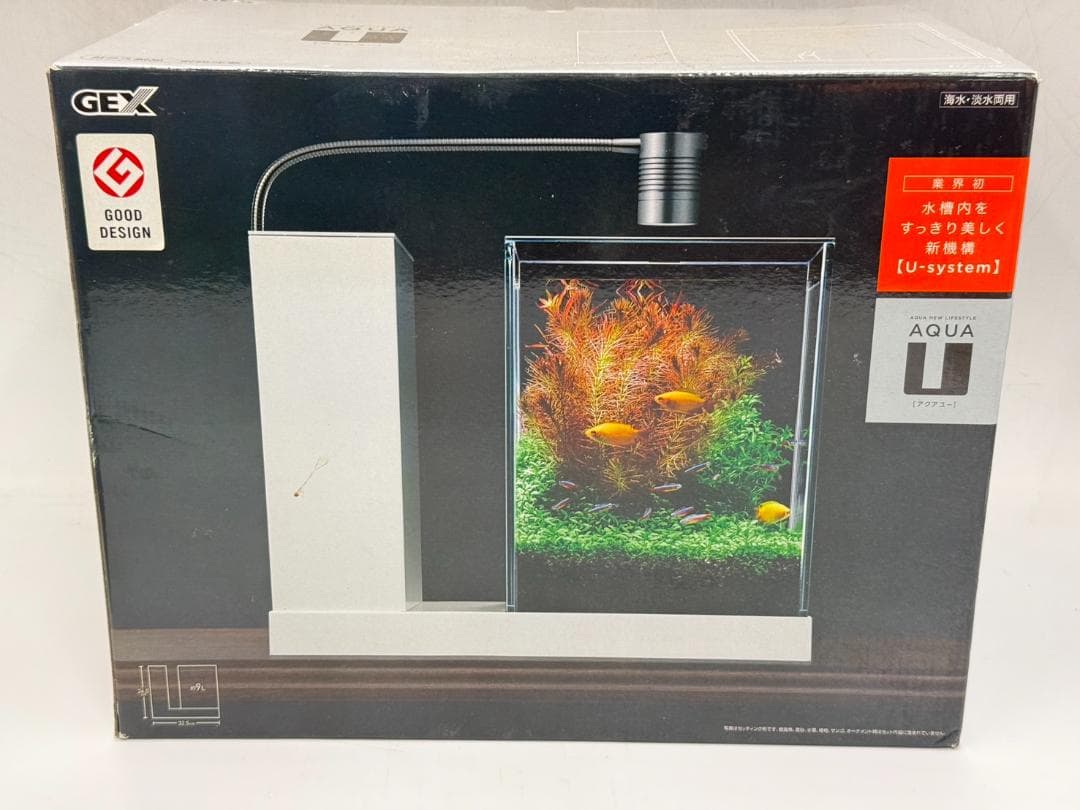 新品 GEX AQUA-U (アクアユー) オールインワン水槽セット