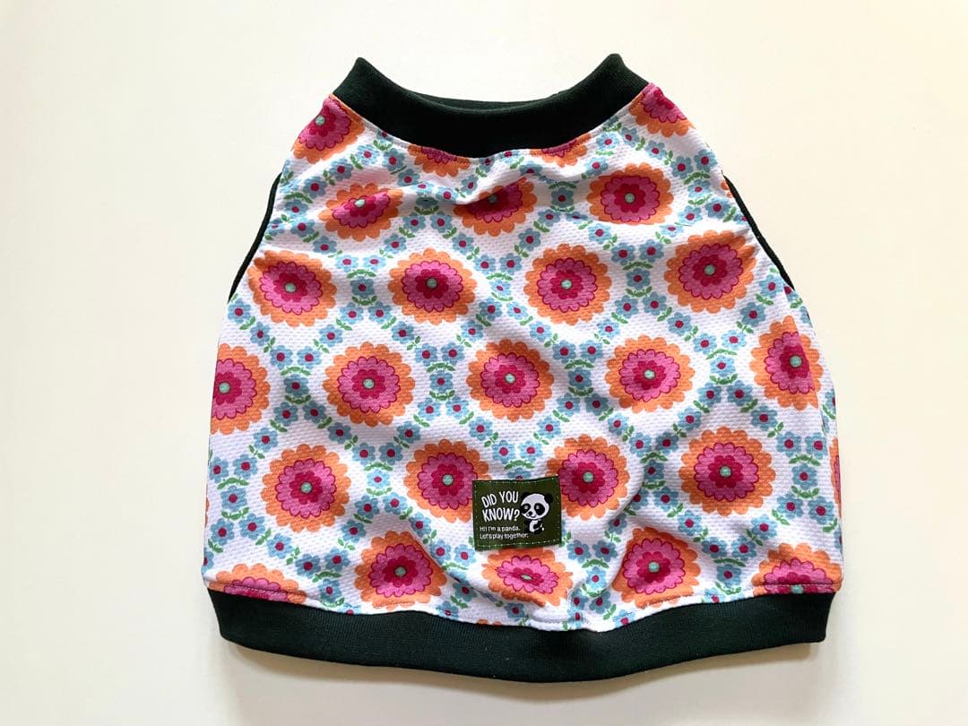 フレブル、パク　　冷感メッシュバックタンク　ハンバーガー　あや