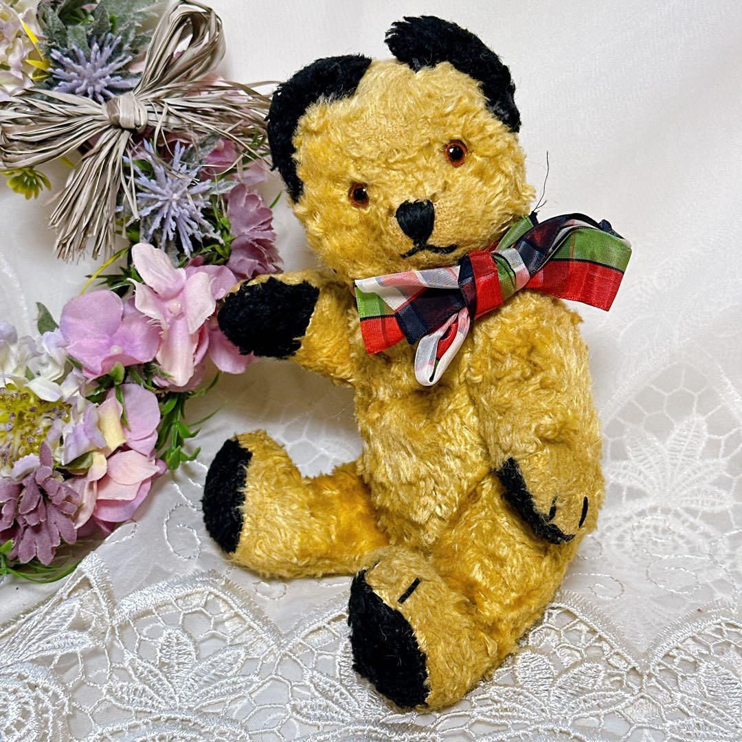 Mariri様リクエスト　❤️チェックリボンのスーティベア❤️