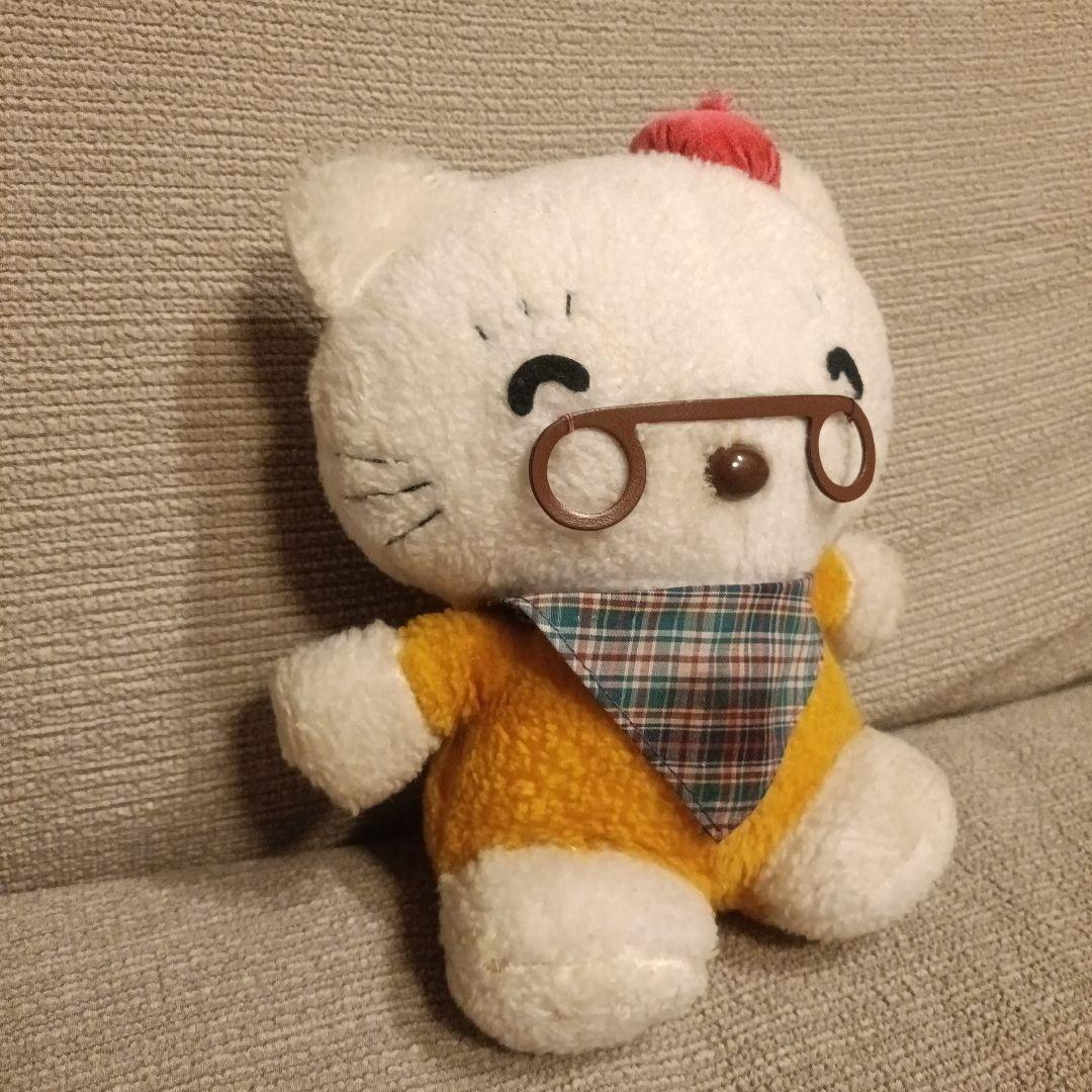 超希少　日本製　　サンリオ　ハローキティ　おばあちゃん　マーガレット　ぬいぐるみ