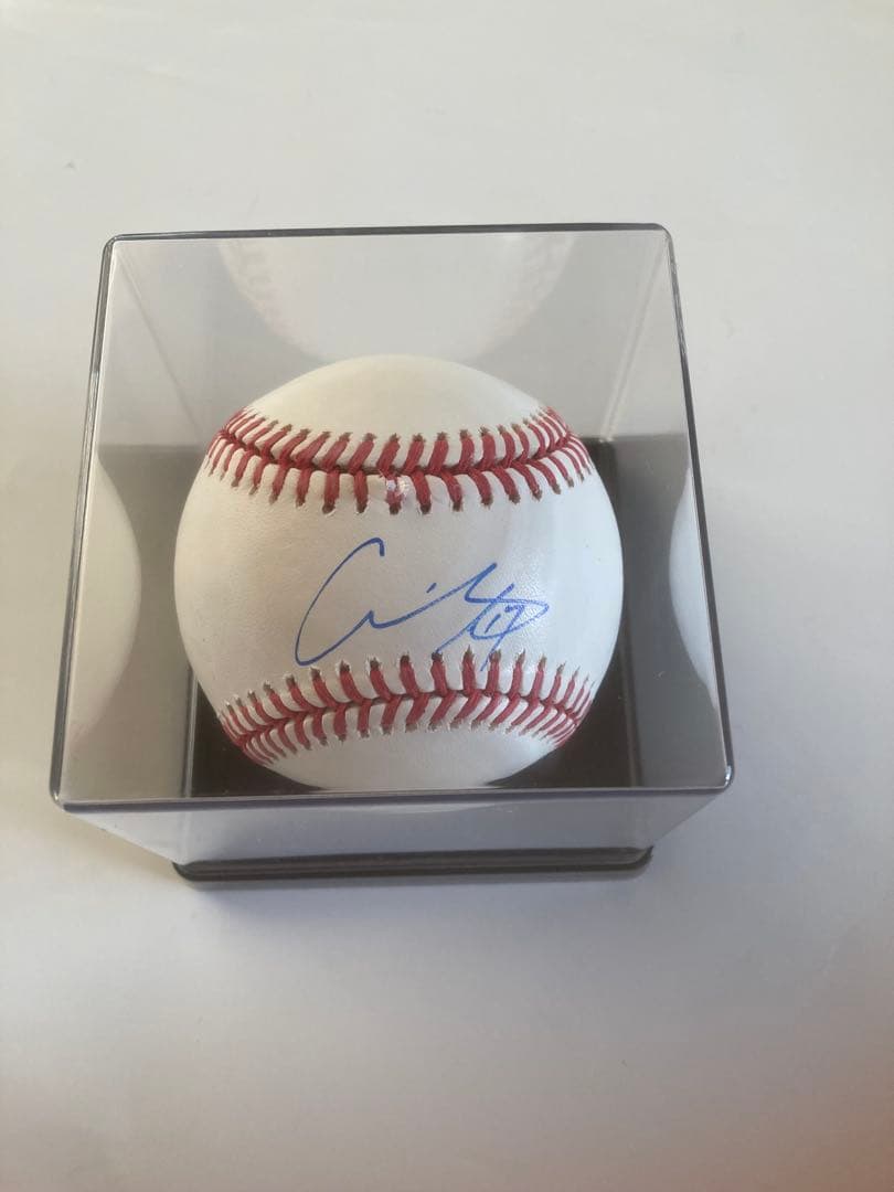 MＬＢ公式球　大谷翔平選手　 直筆サインボール　新品ケース付