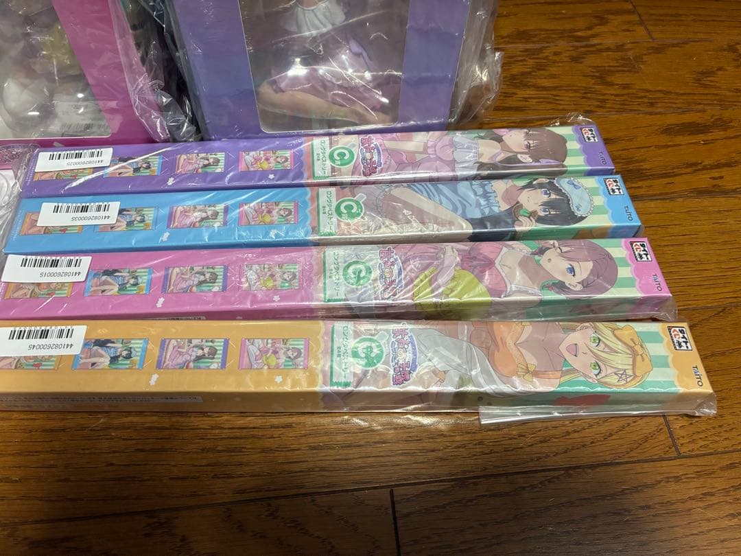 タイトーくじ　甘いお菓子の誘惑　A賞　B賞 ラスト　アクリルスタンド他セット